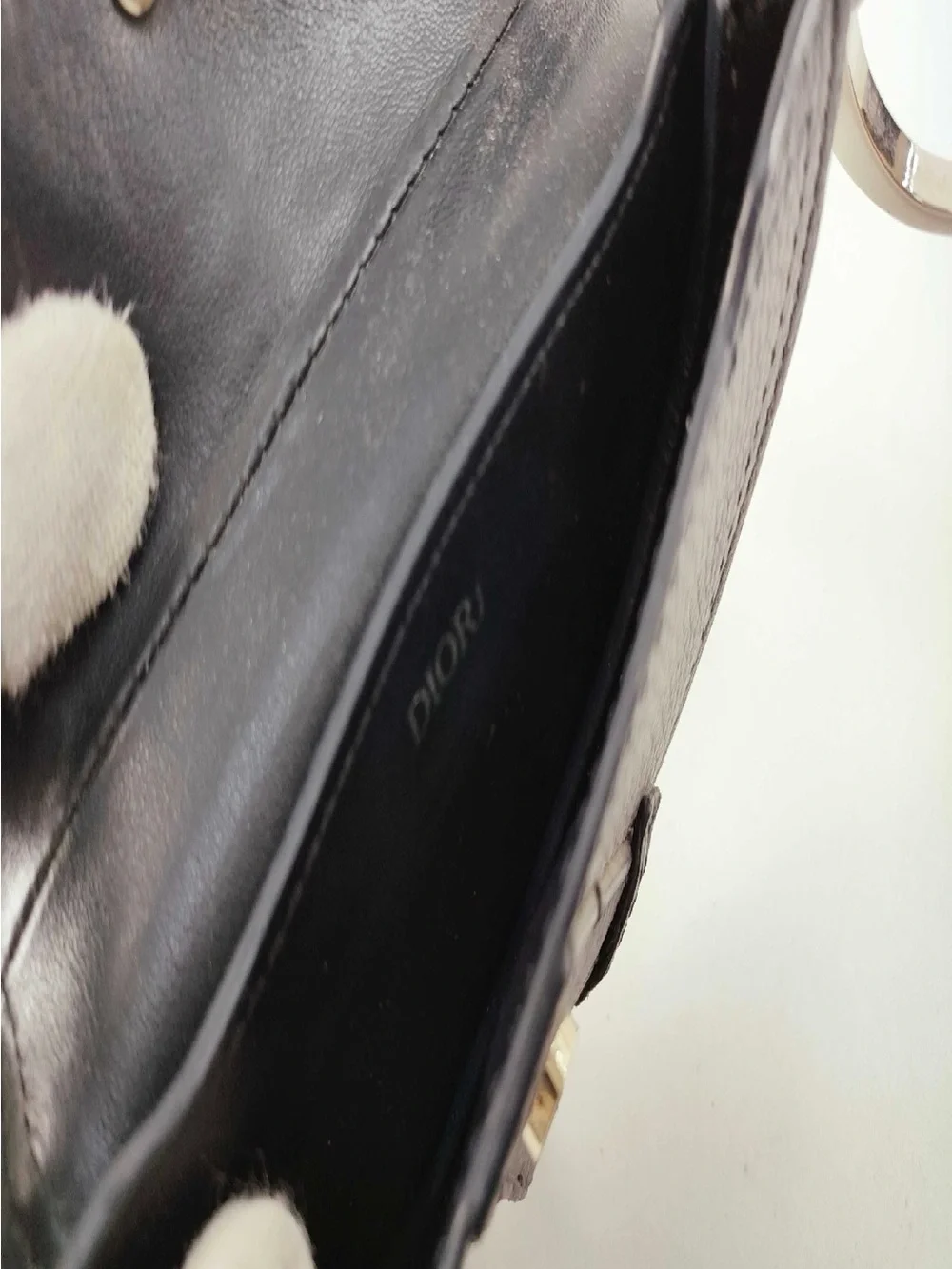 Dior saddle shaped